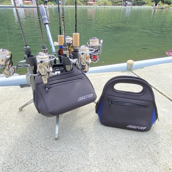 画像5: DLIVE ロッドスタンドバッグ　ブラック/ブラックネイビー(全2色) (5)