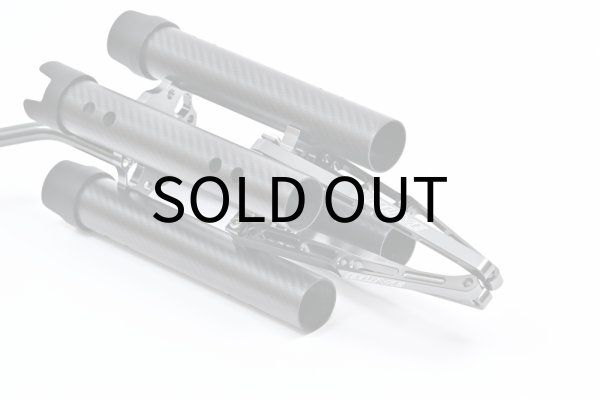 画像4: ロッドスタンド　FORCE “フォース” マットカーボン ホルダー4本仕様 (4)