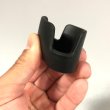 画像2: DLIVE ロッドスタンド用シリコン製 ホルダーキャップ 黒 (2)