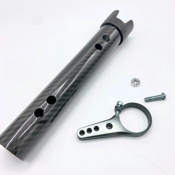 画像1: ロッドスタンドオプションパーツ増設用 EXホルダー　カーボン (1)