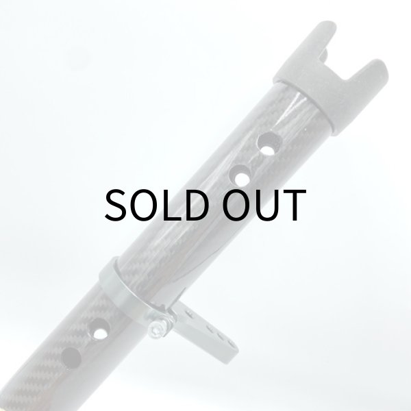 画像2: ロッドスタンドオプションパーツ増設用 EXホルダー　カーボン (2)