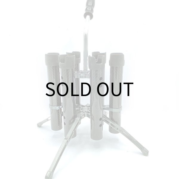 画像3: ロッドスタンドオプションパーツ増設用 EXホルダー　カーボン (3)